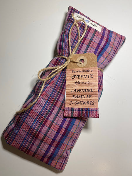 Øyepute med lavendel og kamille