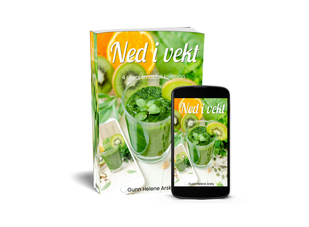 Nytt: Ned i vekt - 4 ukers kostplan