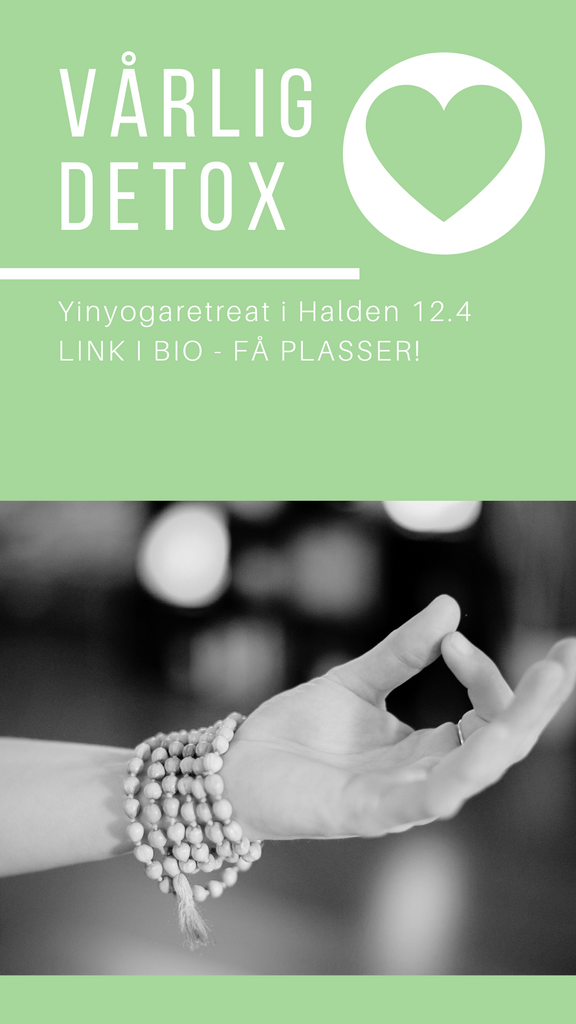 Vårlig detox yogaretreat 12. april