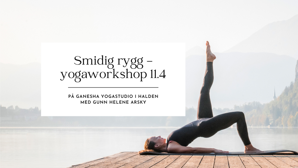 Workshop for ryggen 11. april
