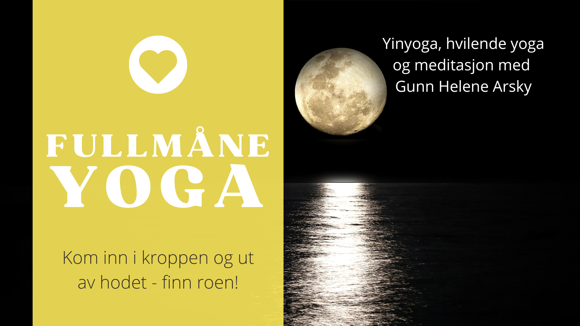 Fullmåneyoga 12. mai