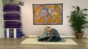 Yinyoga med litt ekstra for skuldre/nakke